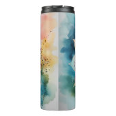 Waterverf Mandala Thermosbeker (Achterkant)