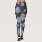 Waterverf Mandala Yoga Pants Leggings (Achterkant)