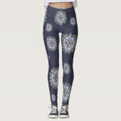 Waterverf Mandala Yoga Pants Leggings (Voorkant)