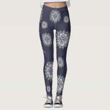 Waterverf Mandala Yoga Pants