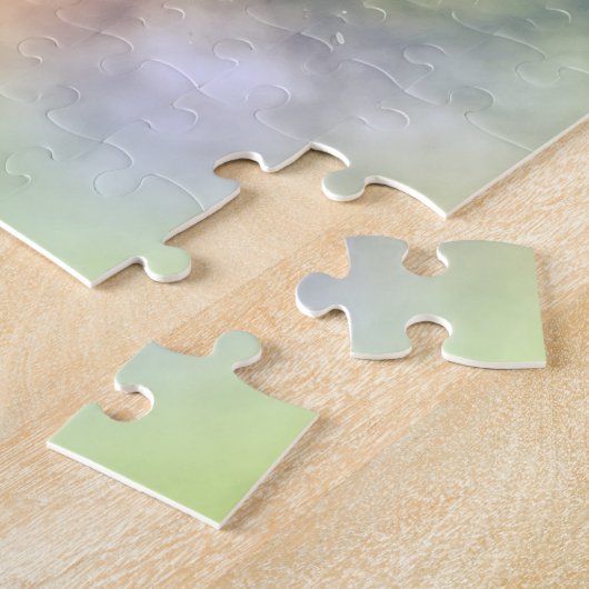 Waterverf Mandarin Ducks Feng Shui Symbol Legpuzzel (Zijkant)