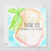 Waterverf Mango Hand Tropisch Bedankkaart (Voorkant)