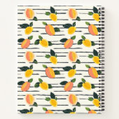 Waterverf mango met groene bladeren (2) notitieboek (Achterkant)