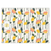 Waterverf mango met groene bladeren (2) tafelkleed (Voorkant (Horizontaal))