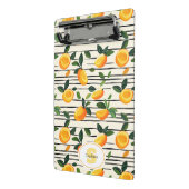 Waterverf mango met groene bladeren mini klembord (Angled2)