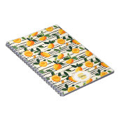 Waterverf mango met groene bladeren notitieboek (Rechterzijde)