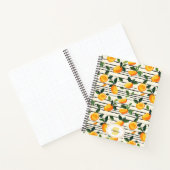 Waterverf mango met groene bladeren notitieboek (Binnen)