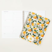 Waterverf mango met groene bladeren planner (Display)