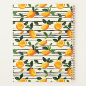 Waterverf mango met groene bladeren planner (Achterkant)
