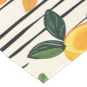 Waterverf mango met groene bladeren tafelkleed (Gekanteld)