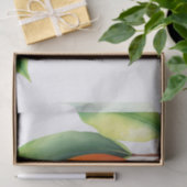 Waterverf Mango op witte achtergrond Tissuepapier (Geschenk)