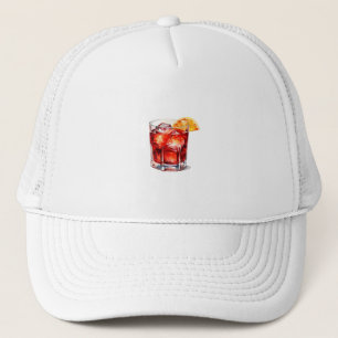 Waterverf Manhattan Cocktail Drink Trucker Pet