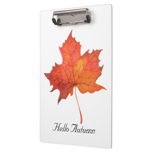 Waterverf Maple Leaf Klembord (Links)