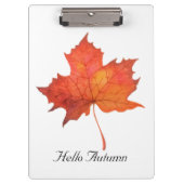 Waterverf Maple Leaf Klembord (Voorkant)