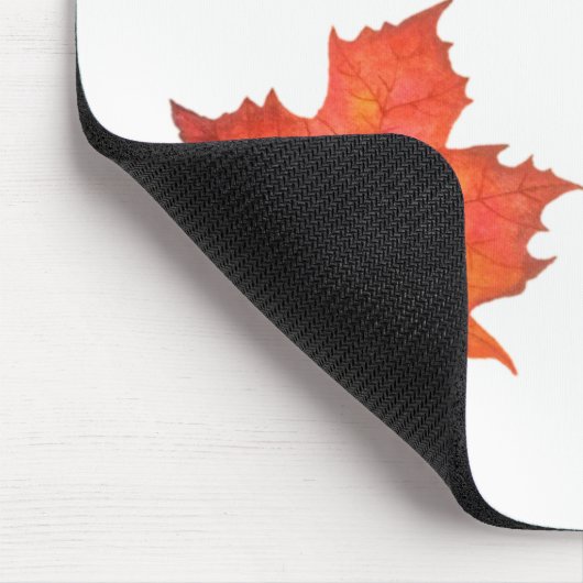 Waterverf Maple Leaf Muismat (Hoek)