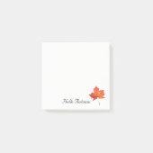 Waterverf Maple Leaf Post-it® Notes (Voorkant)