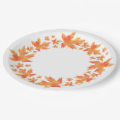 Waterverf Maple lekt adem Papieren Bordje (Gekanteld)