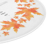 Waterverf Maple lekt adem Snijplank (Hoek)