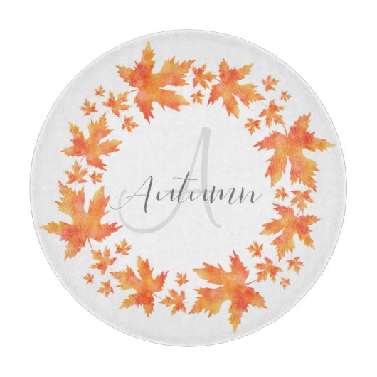 Waterverf Maple lekt adem Snijplank (Voorkant)