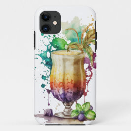  WATERVERF MARDI GRAS BEVERAGES Case-Mate iPhone CASE
