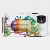  WATERVERF MARDI GRAS BEVERAGES Case-Mate iPhone CASE (Achterkant (horizontaal))