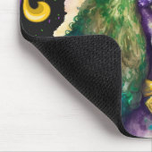 WATERVERF MARDI GRAS FRANS POODLE DOG MUISMAT (Hoek)