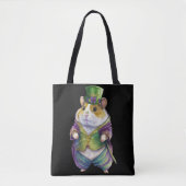 WATERVERF MARDI GRAS HAMSTER MET PET TOTE BAG (Voorkant)