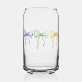 Waterverf Mardi Gras Kleur Bogen Paars Groen Goud Blikvorm Glas