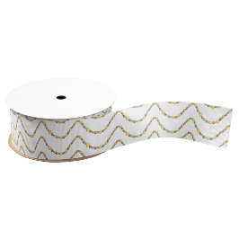 Waterverf Mardi Gras-kralen Grosgrain Lint