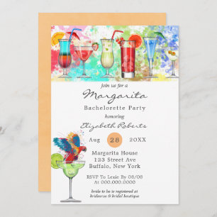 Waterverf Margarita Bachelorette