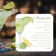 Waterverf Margarita Cocktail Recept