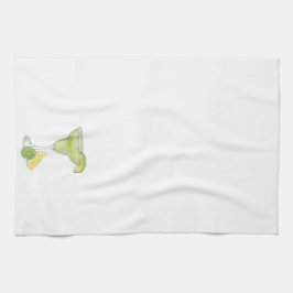 Waterverf Margarita Cocktailbar Theedoek