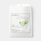 Waterverf Margarita Dank u Vrijgezellenfeest Bedankzakje (Voorkant)