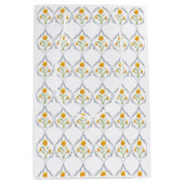 Waterverf Marigold en Trellis Medium Cadeauzakje (Voorkant)