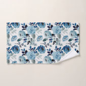 Waterverf marine botanisch bad handdoek (Handdoek)