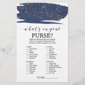 Waterverf marine en goud wat zit er in je paardens flyer (Achterkant)