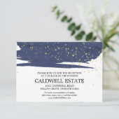 Waterverf marine en Kaart voor gouden weddenschapp (Staand voorkant)