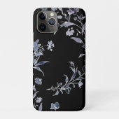 Waterverf marine indigo floraal patroon Case-Mate iPhone case (Achterkant)
