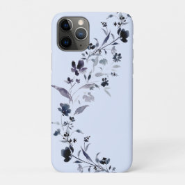Waterverf marine indigo floral Hoesje-Mate iP Case-Mate iPhone Case