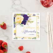 Waterverf marinescheepvaart servet (Insitu)