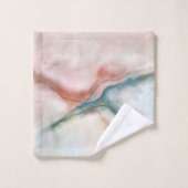 Waterverf Marmer Flow Abstract Bad Handdoek (Wasdoekje)