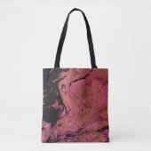 Waterverf, marmer tote bag (Voorkant)