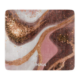 Waterverf Marmer voor Snijplank