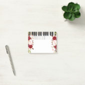 waterverf Marsala bloeit piano Post-it® Notes (Kantoor)