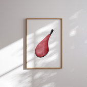 Waterverf Martial arts doelwit poster