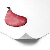 Waterverf Martial arts doelwit poster (Hoek)