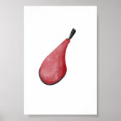 Waterverf Martial arts doelwit poster (Voorkant)