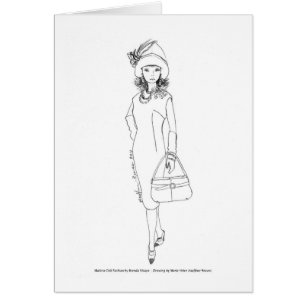 Waterverf Matisse Doll Mode - Rood/Blk CapeDress