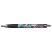 Waterverf Mauve en Turquoise Pen (Achterkant)