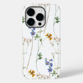 Waterverf Meadow Seamless Patroon Case-Mate iPhone Case (Achterkant)